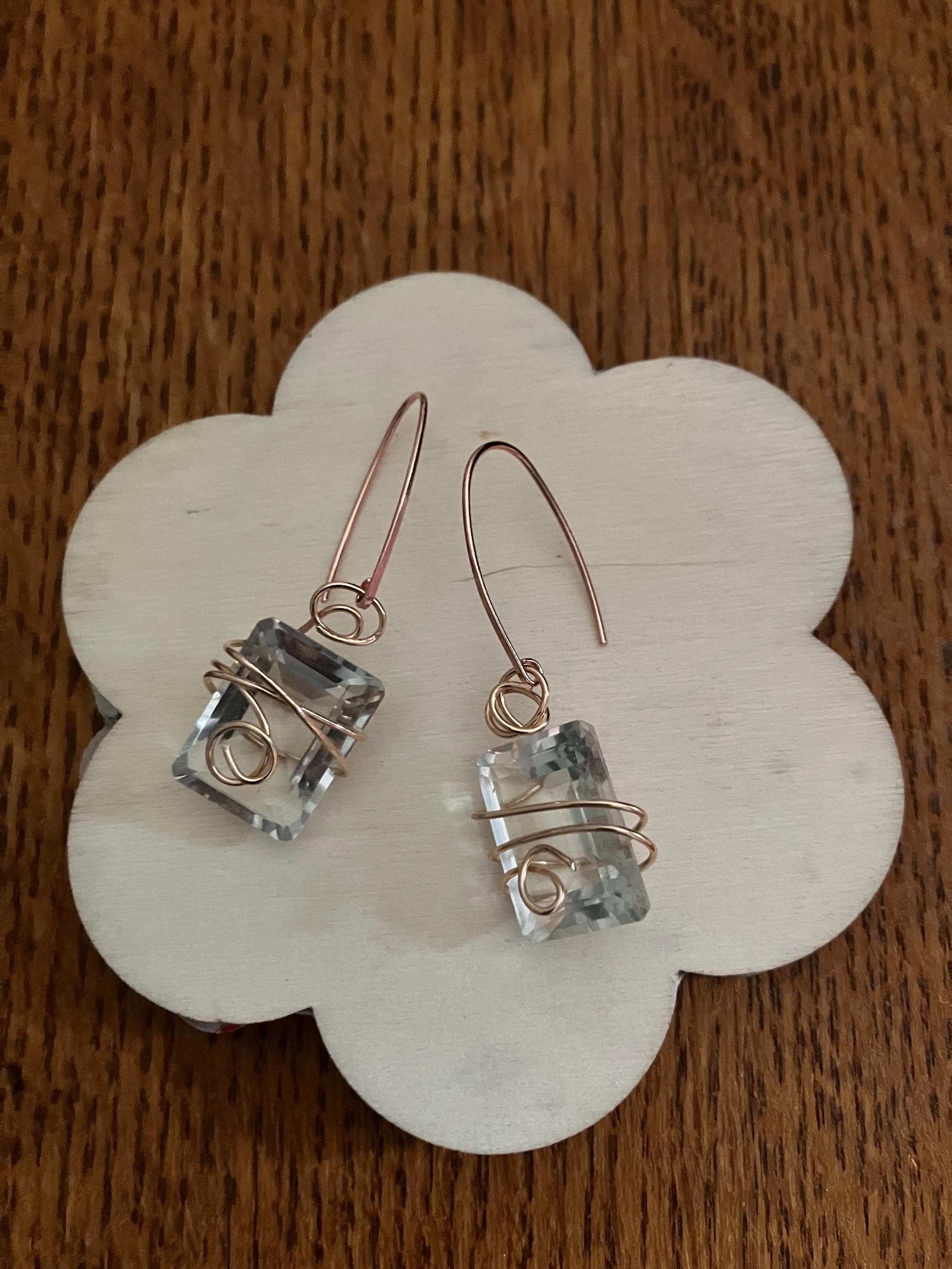 Boucles, boucles artistiques, argent 925, bronze, semi précieuse, améthyste verte, grade AAA