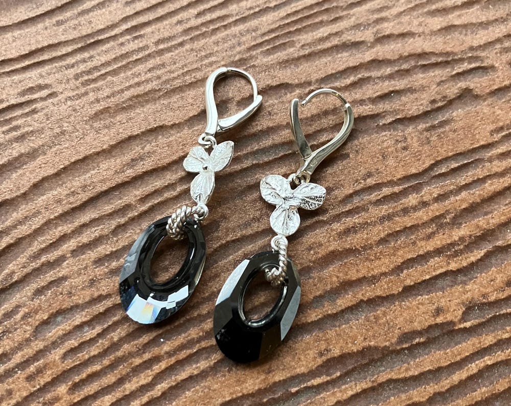 Swarovski crystal earrings